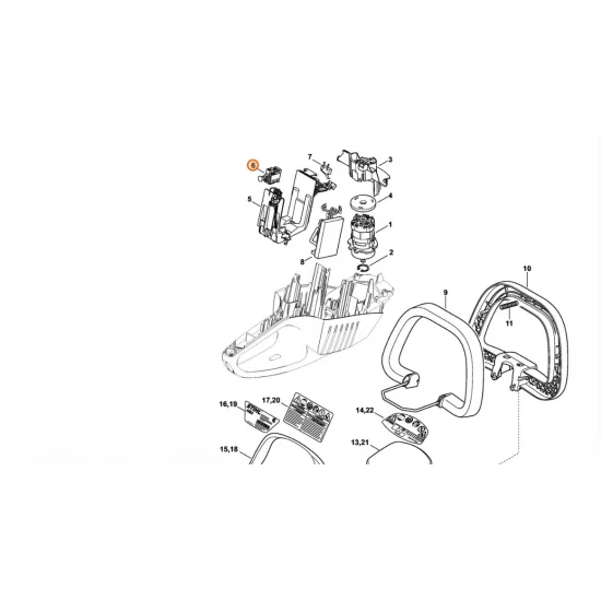 STIHL  Przełącznik 4851 430 0502
